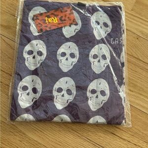 Ram 100% cotton purple Skull Scarf   $36